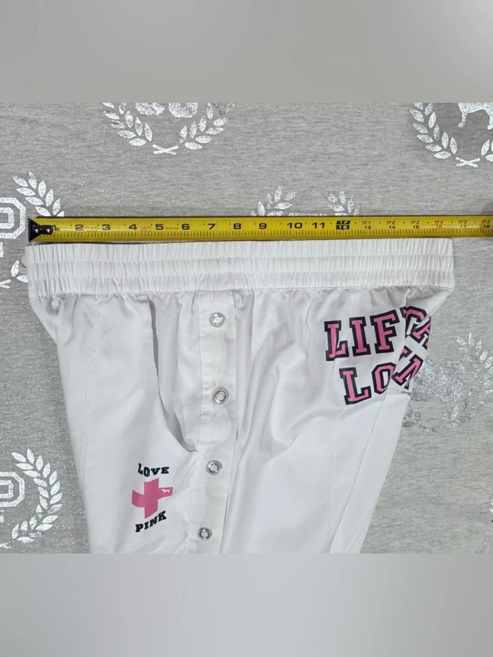 VS PINK TEAR AWAY LIFEGUARD TRACK PANTS - Picture 7 of 7